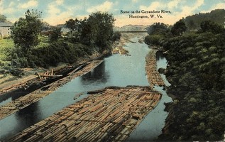 Postcardhuntingtonwvguyandotteriver1912_medium